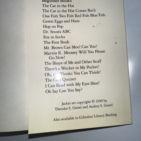 OH, THE PLACES YOU'LL GO! by Dr. Seuss - 1990 True First Ed. HC/DJ RARE! - Picture 15 of 16